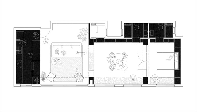 Apartamento Miguel Tostes / BARRA Arquitetos - Imagem 32 de 36