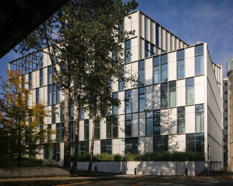 Learning and Innovation Center / evr-Architecten - Exterior Photography, Glass