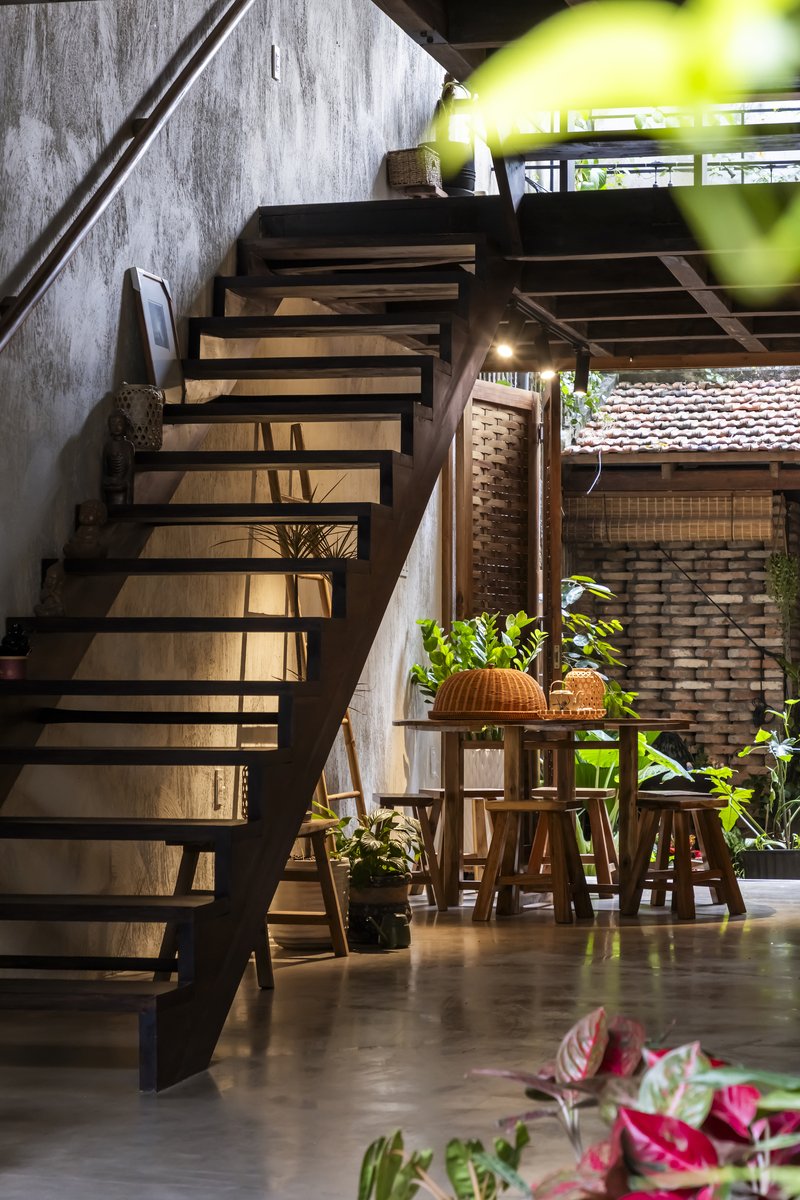 Casa S / MM++ architects - Fotografia de Interiores, Escada, Madeira, Cadeira