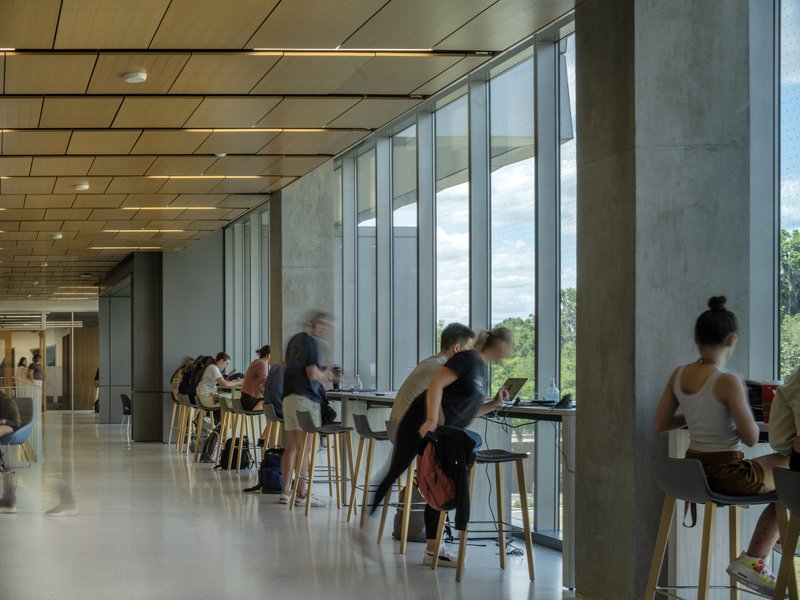 University of Florida - Malachowsky Hall for Data Science and Information Technology / Bohlin Cywinksi Jackson - Interior Photography, Glass