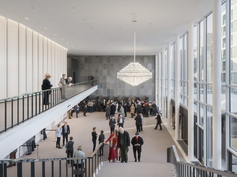 Concert Hall at Kiel Castle Renovation and Conversion / gmp Architects + bbp : architekten - Interior Photography, Glass
