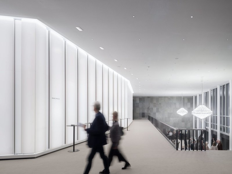 Concert Hall at Kiel Castle Renovation and Conversion / gmp Architects + bbp : architekten - Interior Photography, Glass