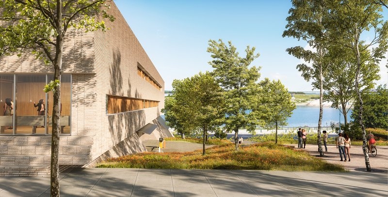 Construction Advances on Herzog & de Meuron’s Timber-Structured Memphis Art Museum Ahead of 2026 Opening - Image 16 of 27